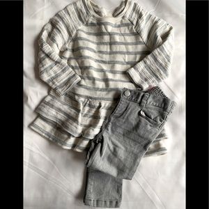 🤍OLD NAVY SKINNY JEANS & TOP🤍